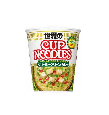 Nissin Cup Noodle Spicy Creamy Green Curry (80G)