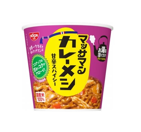 Nissin Curry Meshi Massamam Sweet & Spicy Rice Cup (103G)