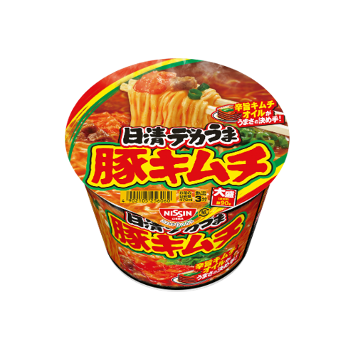 日清 でかうま豚キムチ(101G)