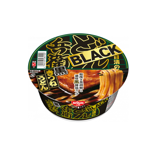 Nissin Donbei Black Kitsune Udon (78G)