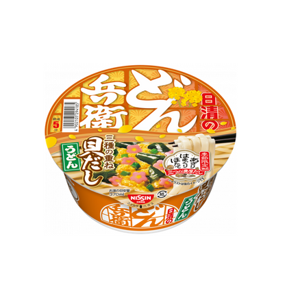 Nissin Donbei Three Layered Shellfish Broth Udon (88G) [Best Before Date: 2026.08.03]