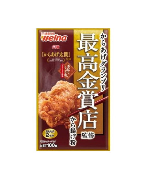 Nissin Grand Prix Karaage Powder Soy Sauce Garlic (100G) [Best Before Date: 2027.02.20]
