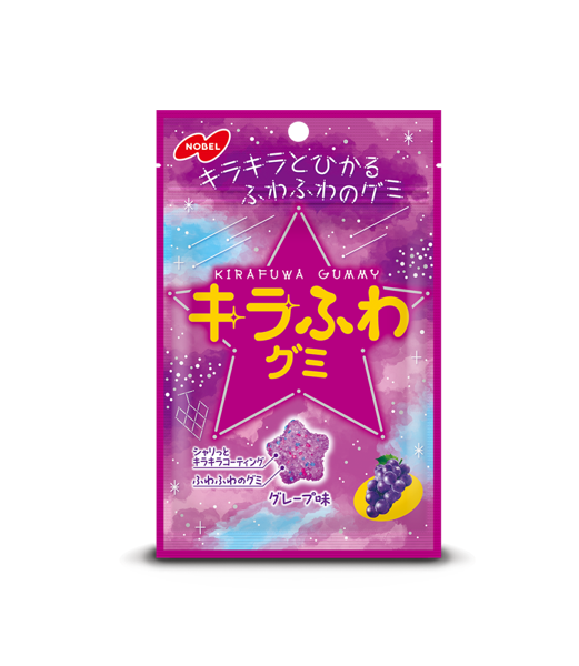 Nobel Kirafuwa Gummy Grape (50G)