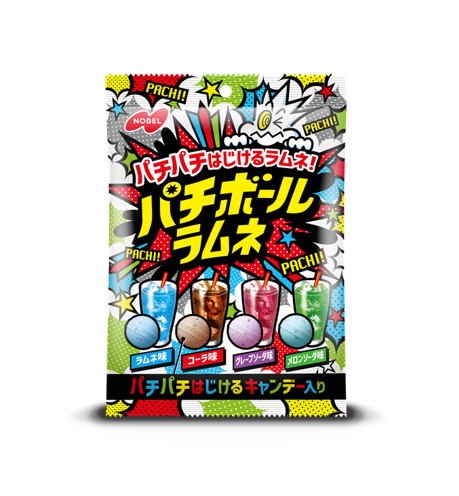 Bonbons Ramune Nobel Pachiball