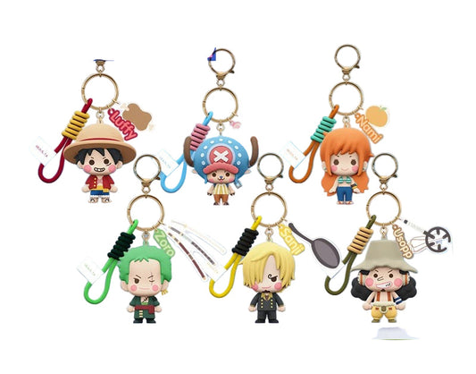Kawaii One Piece Keychain