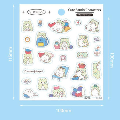 Cute Sanrio Sticker (1 Sheet)