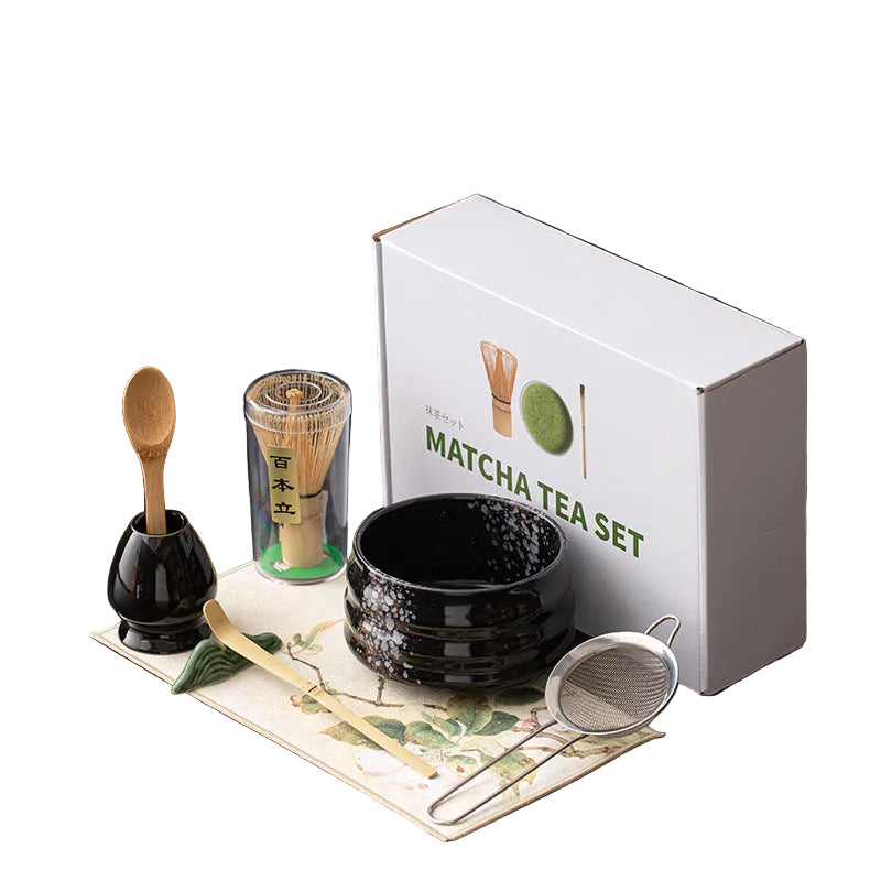 Bamboo Matcha Whisk Gift Set (8 PCS)