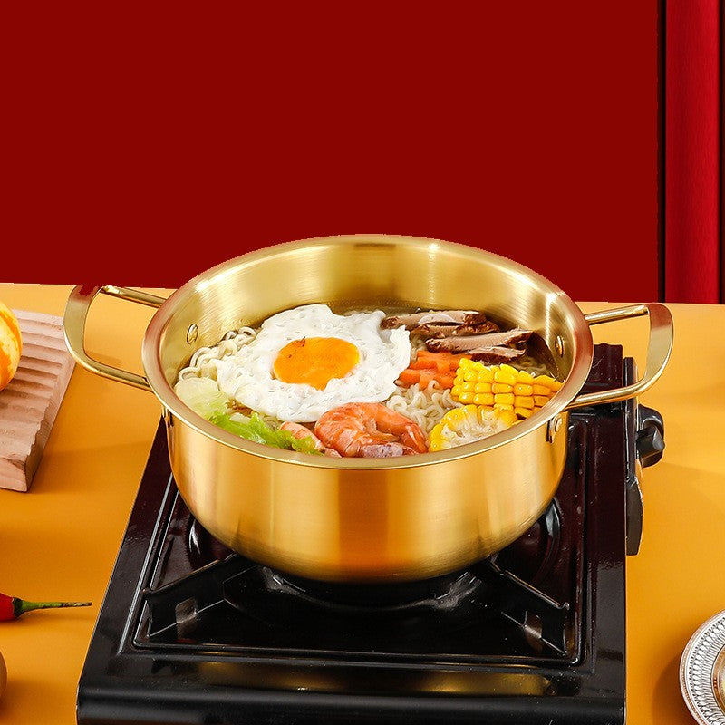 Korean's Style Stainless Steel Ramen Pot