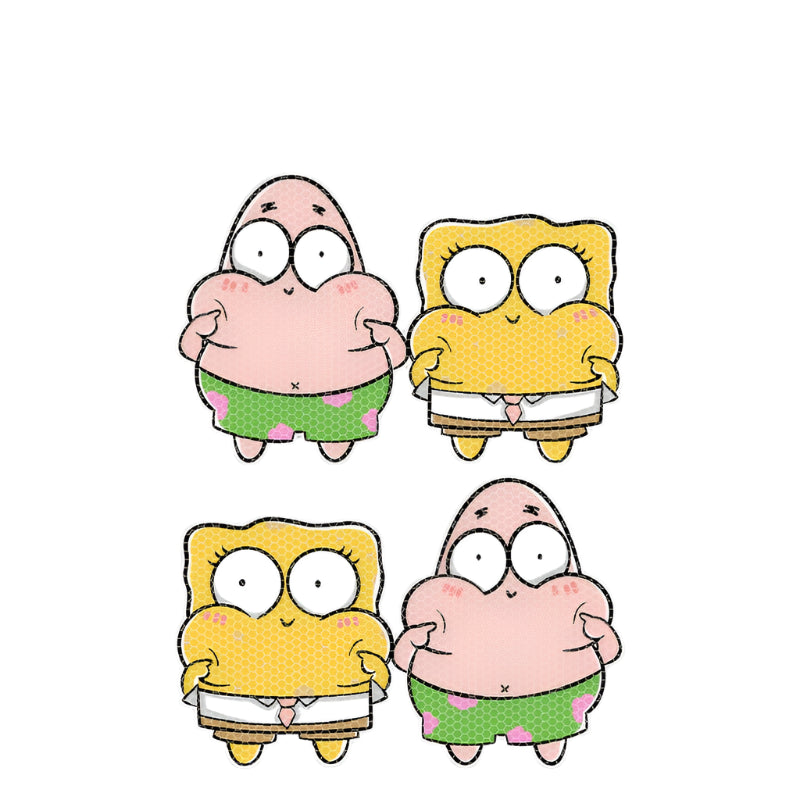 SpongeBob & Patrick Vinyl Sticker (1 Piece)