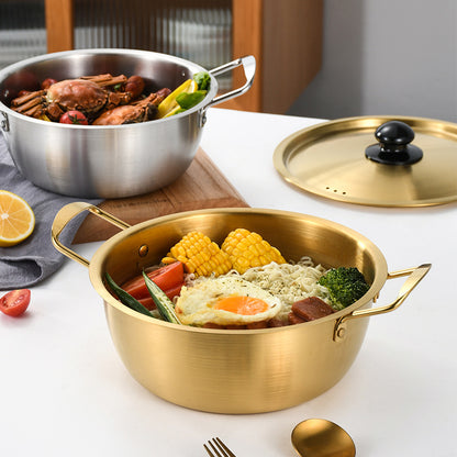 Korean's Style Stainless Steel Ramen Pot