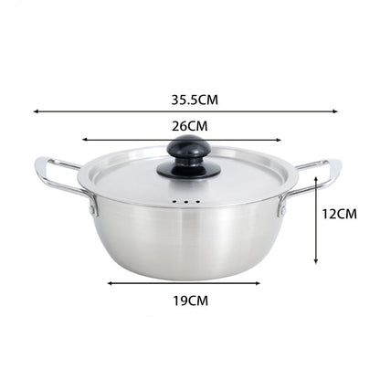 Korean's Style Stainless Steel Ramen Pot