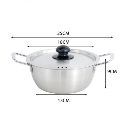 Korean's Style Stainless Steel Ramen Pot