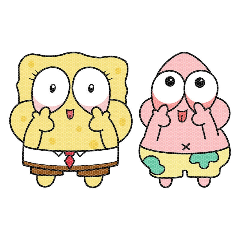 SpongeBob & Patrick Vinyl Sticker (1 Piece)