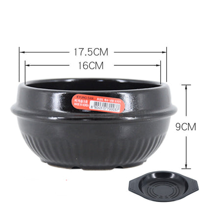 Kyung San Korean Stone Bowl with Tray