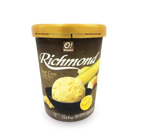 O! Dessert Richmond Sweet Corn Ice Cream (1L)