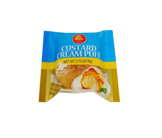 Orange Custard Cream Puff (78G)