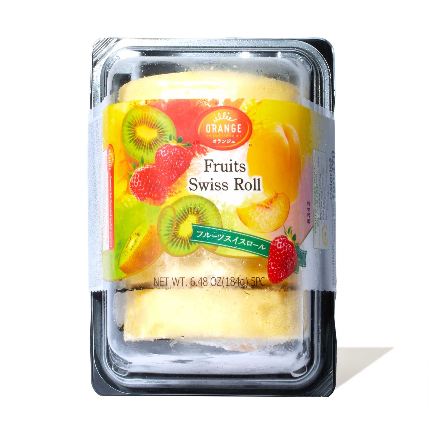 Rouleau suisse aux fruits et à l'orange (184G)