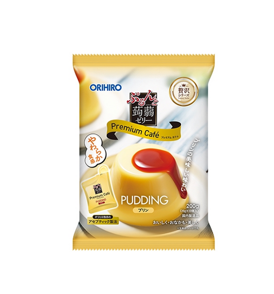 Orihiro Konjac Jelly Pouch Premium Cafe Pudding