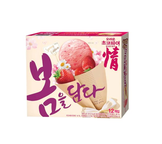 Orion Choco Pie Strawberry Spring Edition