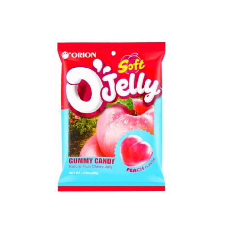 Orion O'Jelly Gummy Peach (66G)