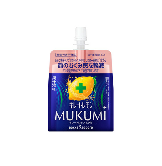 Pokka Sapporo Chelate Lemon Mukumi Jelly [Best Before Date: 2027.08]
