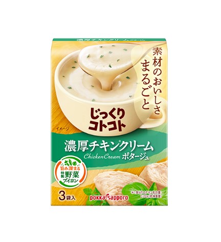 Soupe à la crème de poulet Pokka Sapporo (55,5G)