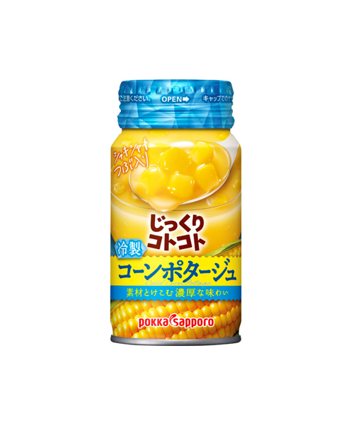 ポッカサッポロ じっくりコトコト 冷製コーンポタージュ (170G) [賞味期限: 2027.09]