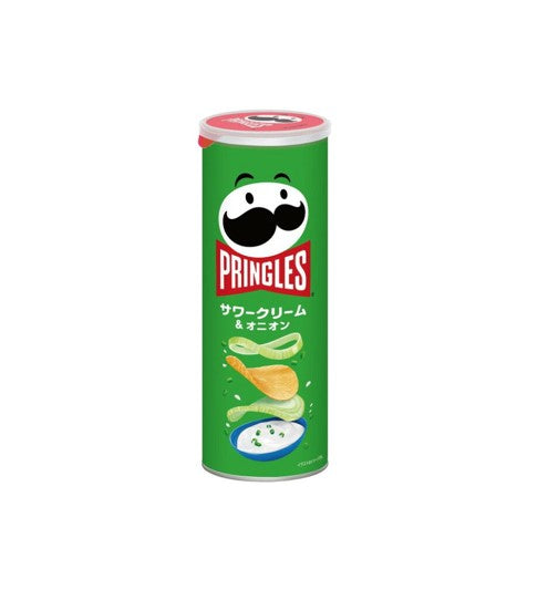 Pringles Chips de pommes de terre à la crème sure et à l'oignon - Édition Japon (105G)