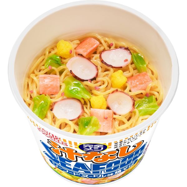 日清完全メシ　汁なしカップヌードル　シーフード (111G) [賞味期限: 2026.05.25]