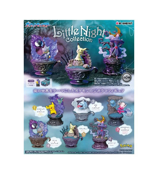 Re-Ment Pokémon Little Night Collection