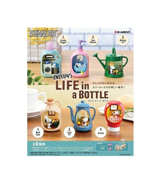 Re-Ment Peanuts Snoopy's Life in a Bottle