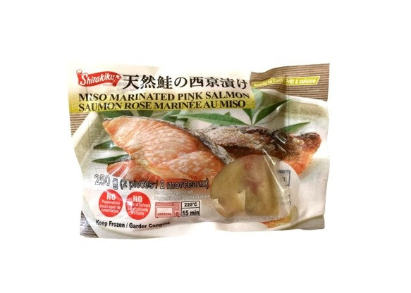 Shirakiku Miso Marinated Pink Salmon (250G)