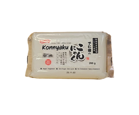 Shirakiku Shimonita White Konjac Cake (260G)