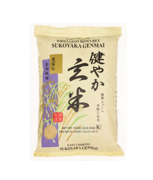 Shirakiku Sukoyaka Genmai Brown Rice
