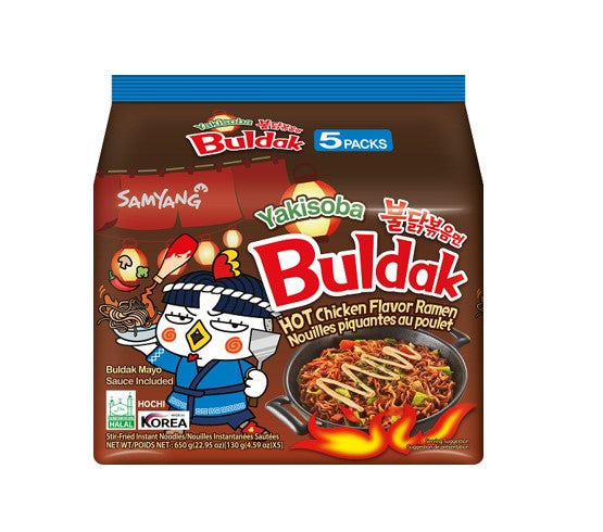 Samyang Buldak Yakisoba Hot Chicken Flavour Ramen