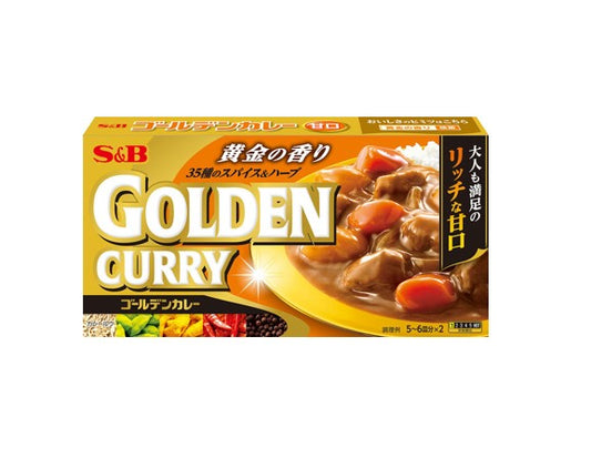 S&B Golden Curry Sweet - Japan Edition (198G)