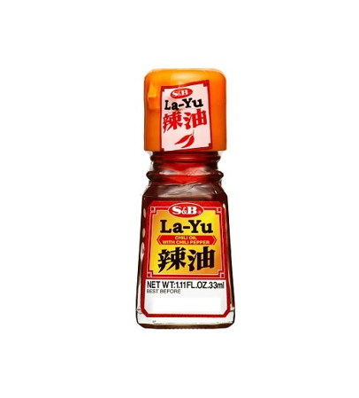 S&B La Yu Chilli Oil with Chilli Pepper (33ML)
