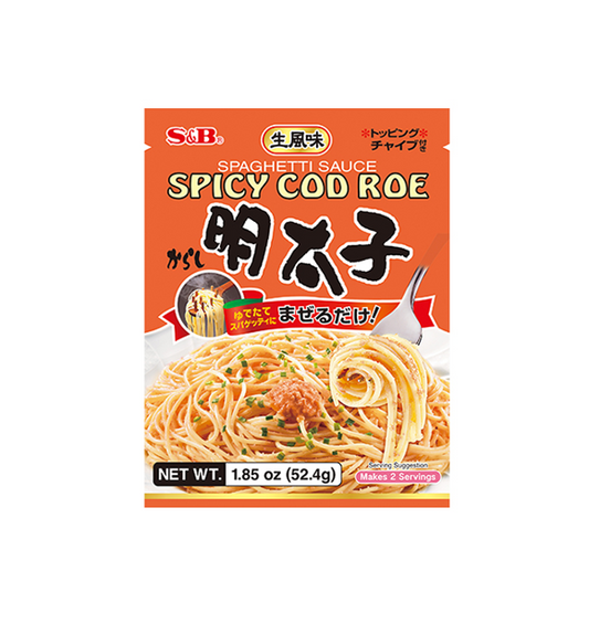 S&B Spaghetti Sauce Spicy Cod Roe (52.4G)
