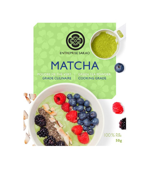 Sakao Cooking Grade Matcha Green Tea Powder (50G)