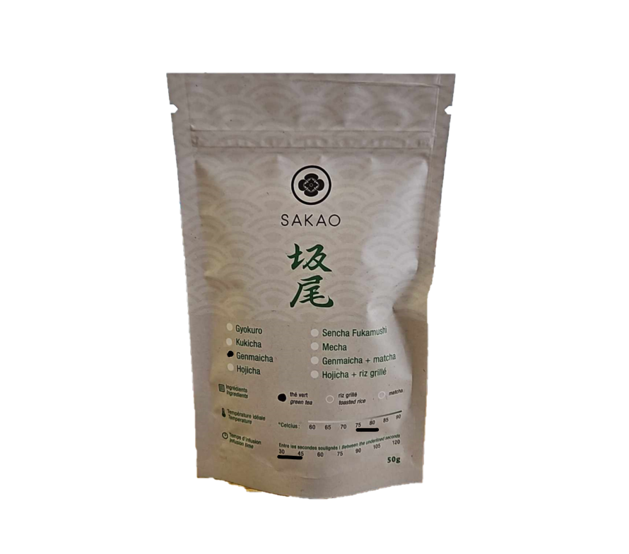 Sakao Genmaicha Green Tea (50G)