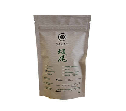 坂尾 玄米茶 緑茶 (50G)