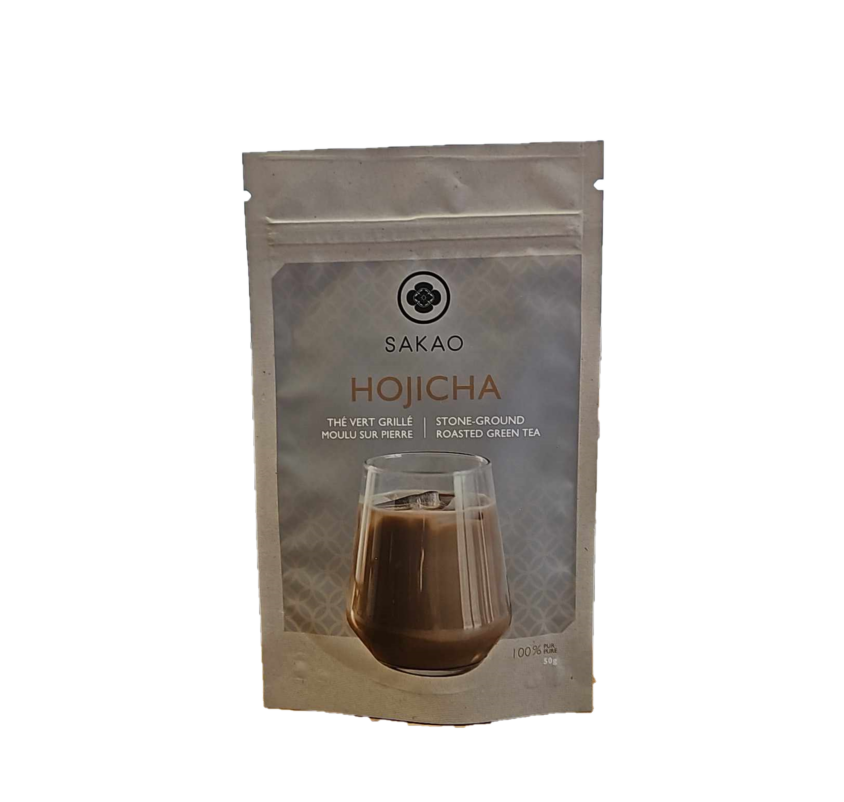 Poudre de thé vert torréfié Sakao Houjicha (50G)