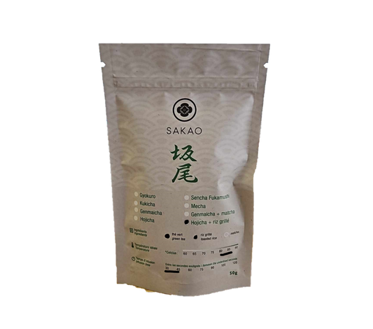 Sakao Hojicha + Genmaicha Green Tea (50G)