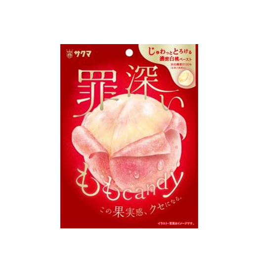 Sakuma Sinful Peach Candy (52G)