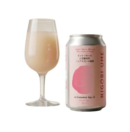 San-O Non-Alcoholic Nigroni Ume Plum Sake (355ML) [Best Before Date: 2026.12.02]