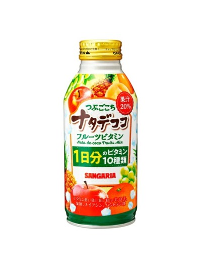 Sangaria Nata de Coco Vitamin Fruit Mix (380G)