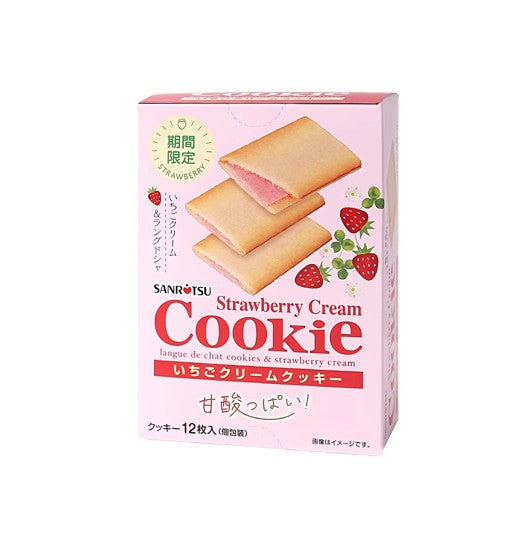 Sanritsu Couque D'asses Strawberry Cream (78G) [Best Before Date: 2026.09.07]