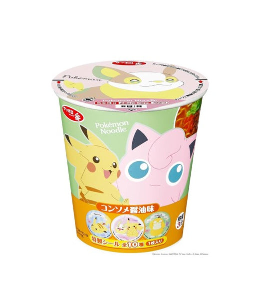 Sapporo Ichiban Pokémon Noodle Consommé Soy Sauce (64G)