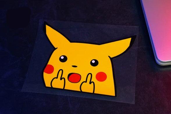 Pokémon Pikachu FXXX It Car Sticker (1 Piece)