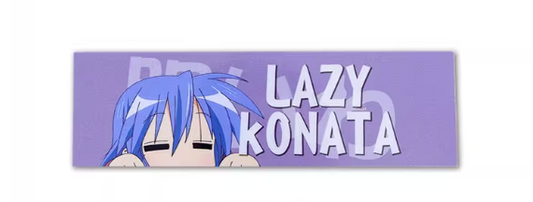Lazy Konata Vinyl Sticker (1 Piece)